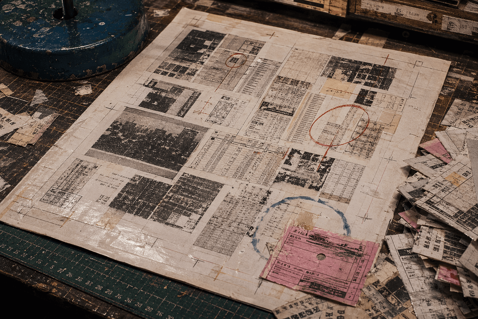 Final tear sheet assembled from accepted clippings.